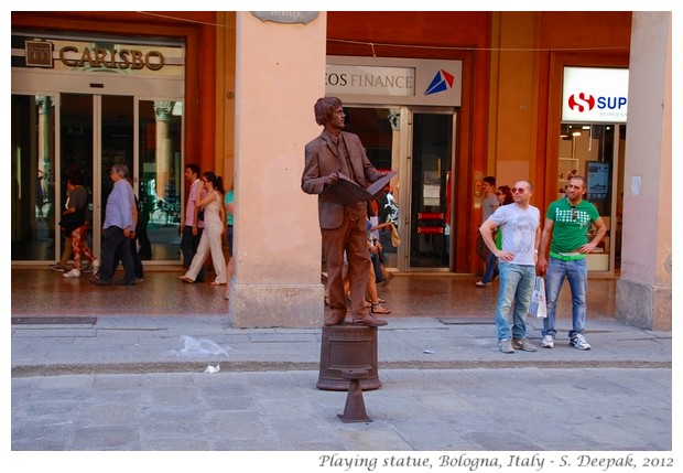 Earthy statue man, Bologna Italy - S. Deepak, 2012