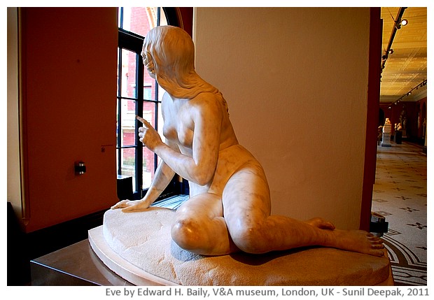 Eve by Edward H. Baily, V&A museum, London, UK - images by Sunil Deepak, 2013