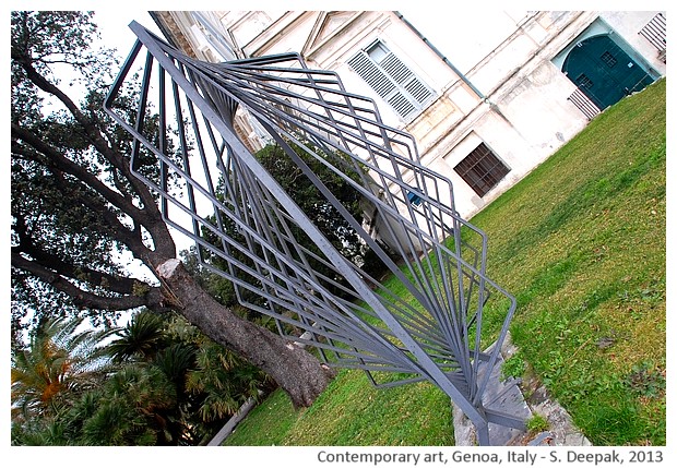 Contemporary art museum villa croce, Genoa, Italy - S. Deepak, 2013