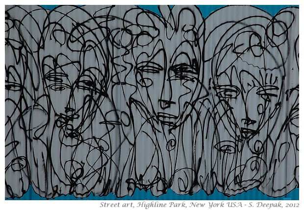 Art in Highline Park, New York USA - S. Deepak, 2012