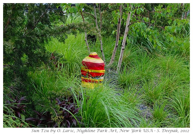 Art in Highline Park, New York USA - S. Deepak, 2012