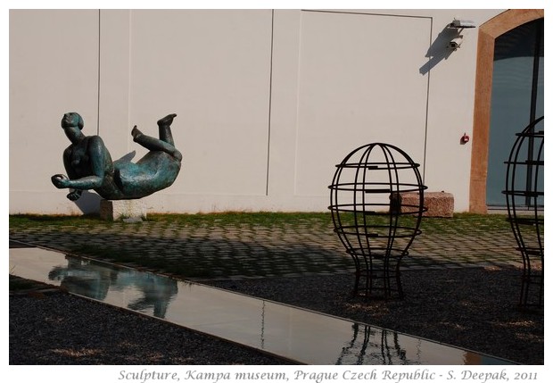 Blue Woman, Kampa museum, Prague, Czech republic - Images by S. Deepak, 2011