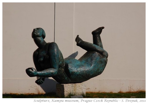 Blue Woman, Kampa museum, Prague, Czech republic - Images by S. Deepak, 2011