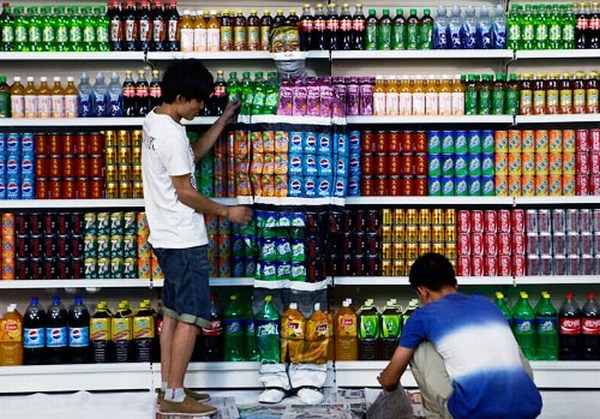 Special body art of Liu Bolin