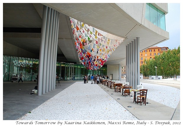 Art installation, Maxxi Rome, Italy - S. Deepak, 2012