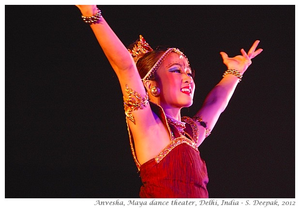 Maya dance theater, Singapore performance in Delhi, India - S. Deepak, 2012