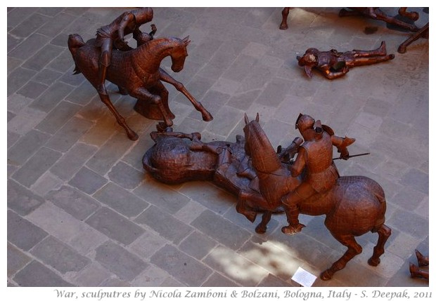 Sculptures by Nicola Zamboni & Sara Bolzani, Bologna, Italy - S. Deepak, 2011