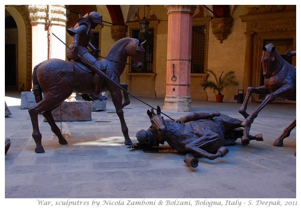 Sculptures by Nicola Zamboni & Sara Bolzani, Bologna, Italy - S. Deepak, 2011