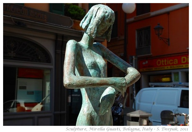 Sculptures by Mirella Guasti, Bologna, Italy - images by S. Deepak