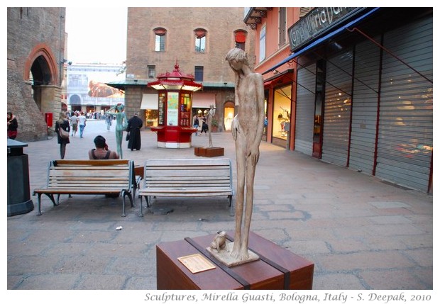 Sculptures by Mirella Guasti, Bologna - S. Deepak, 2010