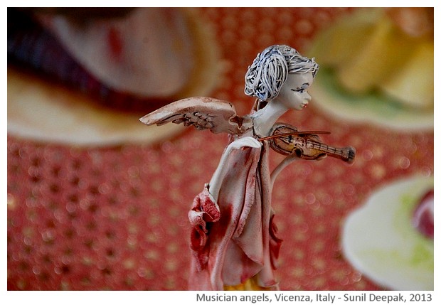 Musician Angels, Vicenza, Italy - images by Sunil Deepak, 2013