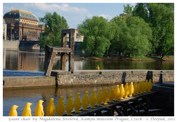 Giant chair of Kempa Museum, Prague, Czech - S. Deepak, 2011