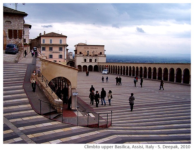 Stairs, Assisi Italy - S. Deepak, 2010