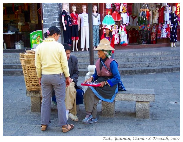 Street shops, Dali, China - S. Deepak, 2007