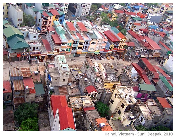 Morning in Hanoi, Vietnam - images by Sunil Deepak, 2013