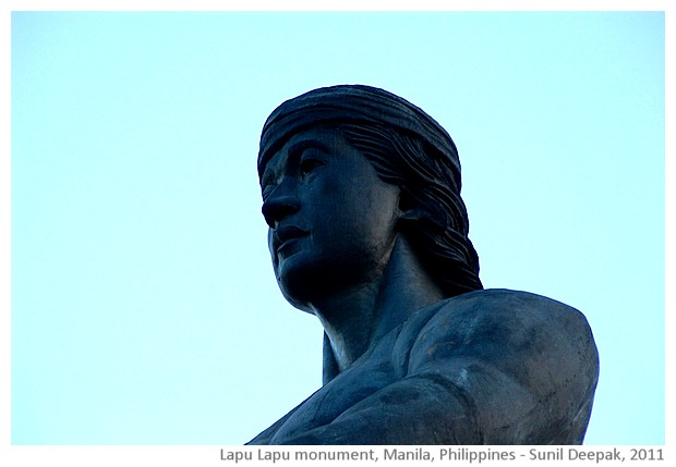 Lapu Lapu monument, Manila, Philippines - images by Sunil Deepak, 2011