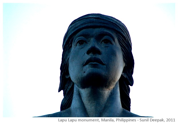 Lapu Lapu monument, Manila, Philippines - images by Sunil Deepak, 2011