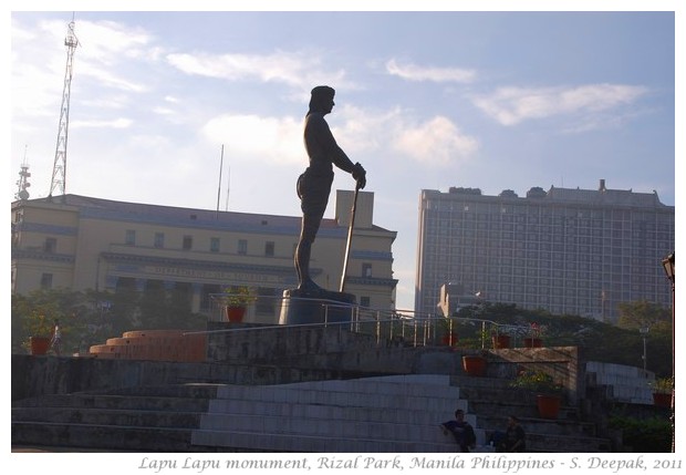 Lapu Lapu monument, Rizal Park, Manila - S. Deepak, 2011