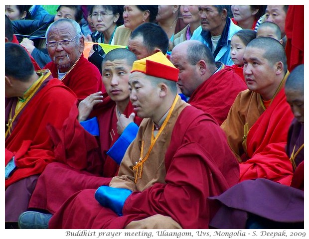 Buddhist monks, Ulaangom, Mongolia - S. Deepak, 2009