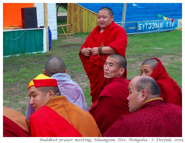 Buddhist monks, Ulaangom, Mongolia - S. Deepak, 2009