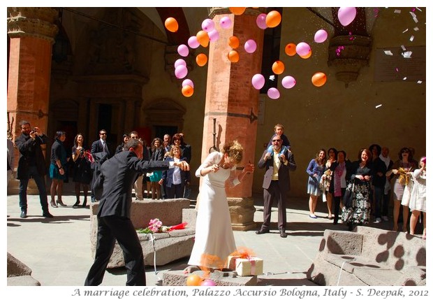 Marriage in Bologna, Italy - S. Deepak, 2012