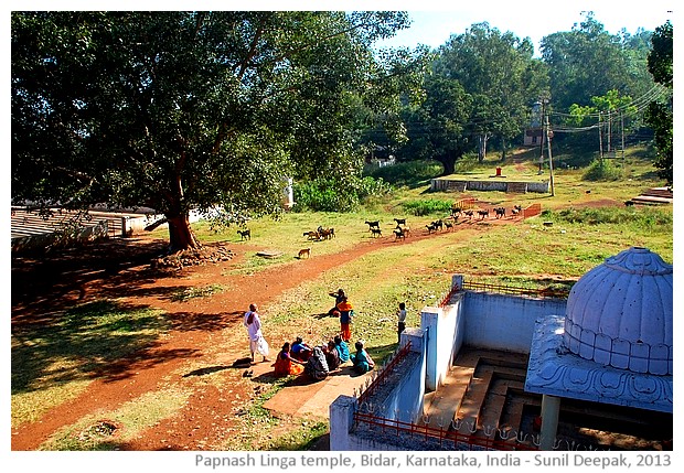 Papnash Linga Temple, Bidar, Karnataka, India - images by Sunil Deepak