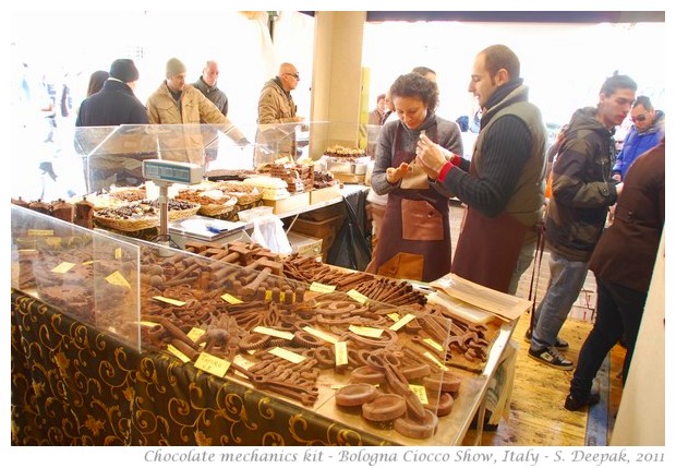 Bologna chocolate fair - S. Deepak, 2011