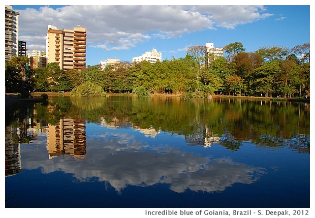 Bosque do Buritis lake, Goiania, Brazil