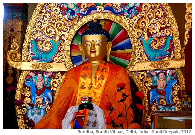 A Buddhist journey - images by Sunil Deepak, 2014