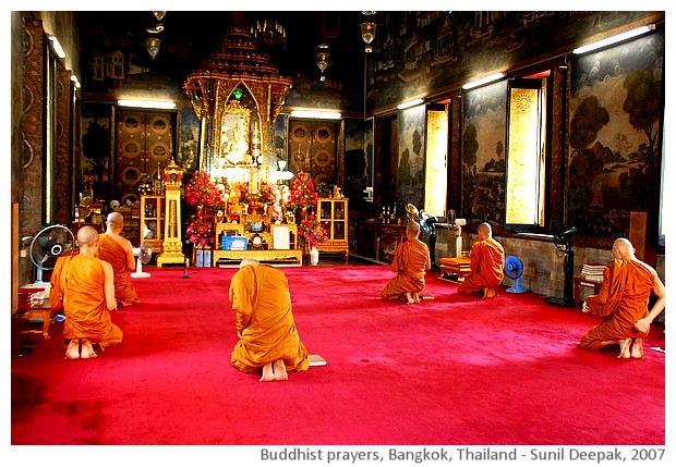 A Buddhist journey - images by Sunil Deepak, 2014