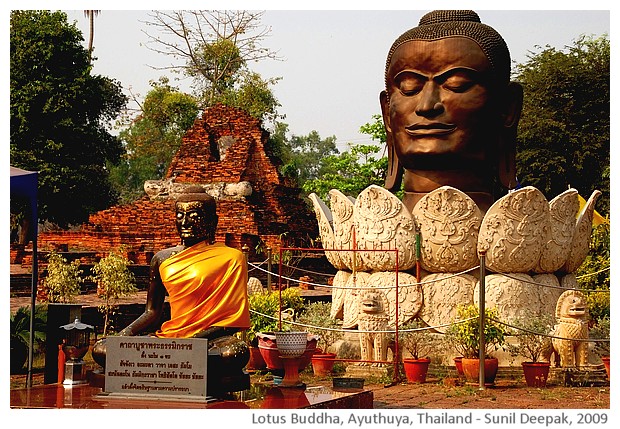 A Buddhist journey - images by Sunil Deepak, 2014