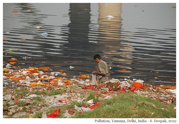 Pollution Yamuna river, Delhi