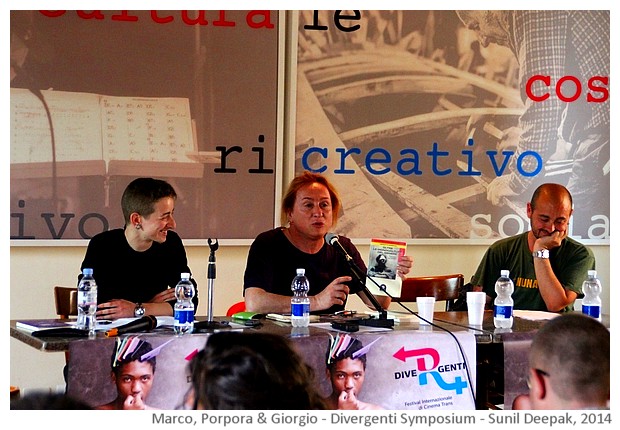 Divergenti symposium Bologna Italy - images by Sunil Deepak, 2014