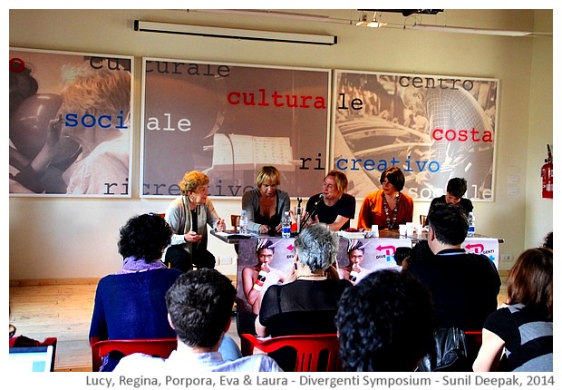 Divergenti symposium Bologna Italy - images by Sunil Deepak, 2014