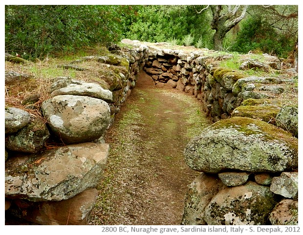 Nuraghe grave, Santa Cristina, Sardinia, Italy - S. Deepak, 2012