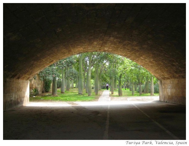 Turiya river park Valencia, Spain