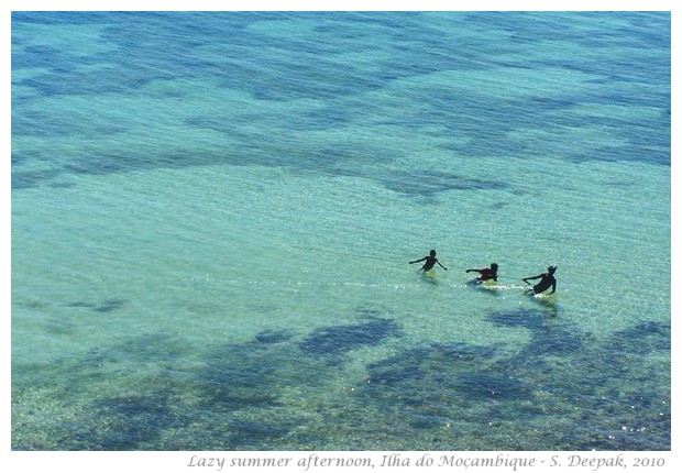 Summer afternoon, Indian ocean, Ilha do Mozambique, image S. Deepak
