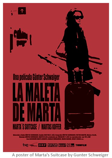 Stills from Marta's suitcase, documentary by Gunter Schweiger