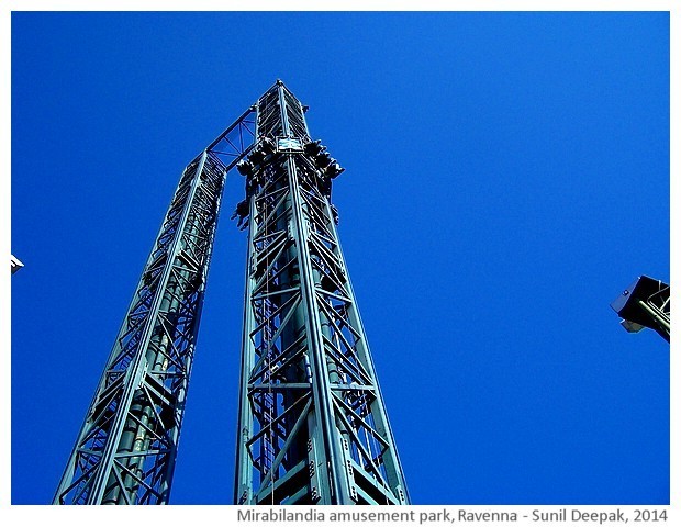 Mirabilandia theme park, Savio, Italy - images by Sunil Deepak, 2014