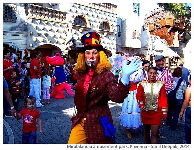 Mirabilandia theme park, Savio, Italy - images by Sunil Deepak, 2014