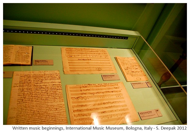 International music museum Bologna, Italy - images by Sunil Deepak, 2012