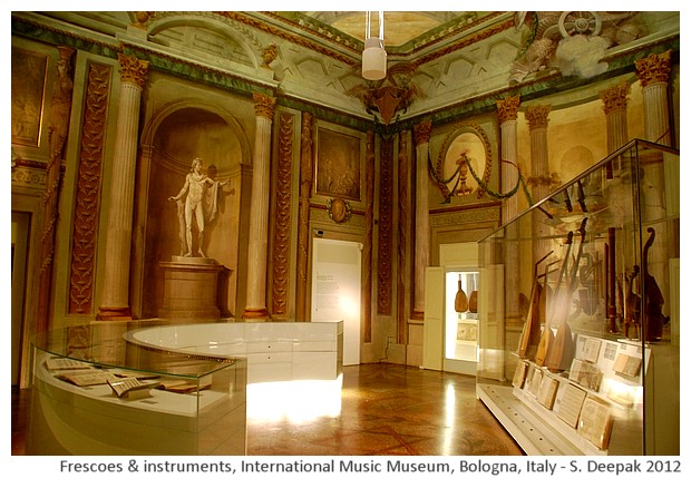 International music museum Bologna, Italy - images by Sunil Deepak, 2012