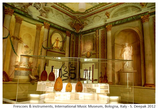 International music museum Bologna, Italy - images by Sunil Deepak, 2012