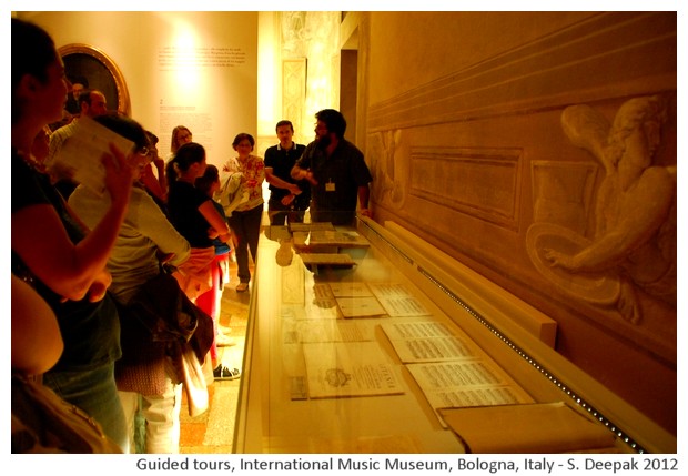 International music museum Bologna, Italy - images by Sunil Deepak, 2012