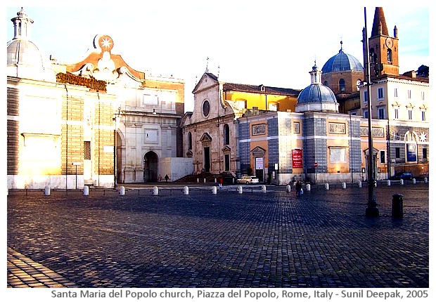 Piazza del Popolo, Rome, Italy - images by Sunil Deepak, 2005-14