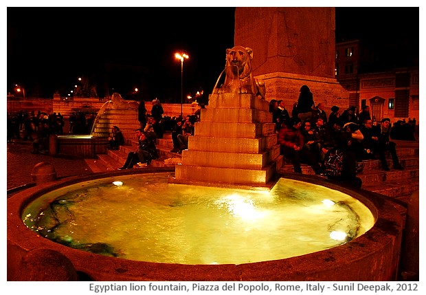 Piazza del Popolo, Rome, Italy - images by Sunil Deepak, 2005-14