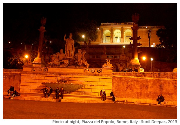 Piazza del Popolo, Rome, Italy - images by Sunil Deepak, 2005-14