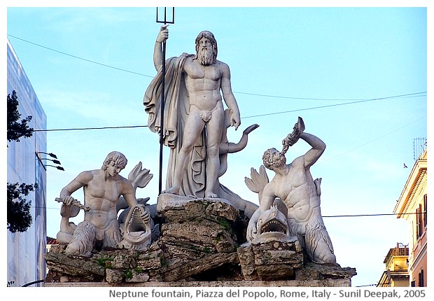 Piazza del Popolo, Rome, Italy - images by Sunil Deepak, 2005-14