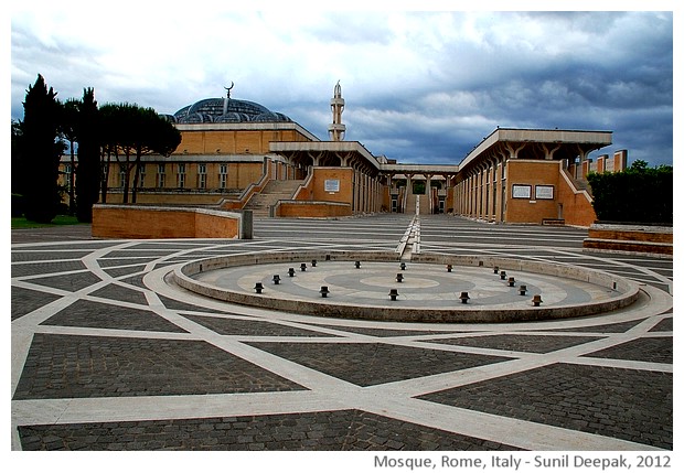 Mosque, Rome, Italy - images by Sunil Deepak, 2012