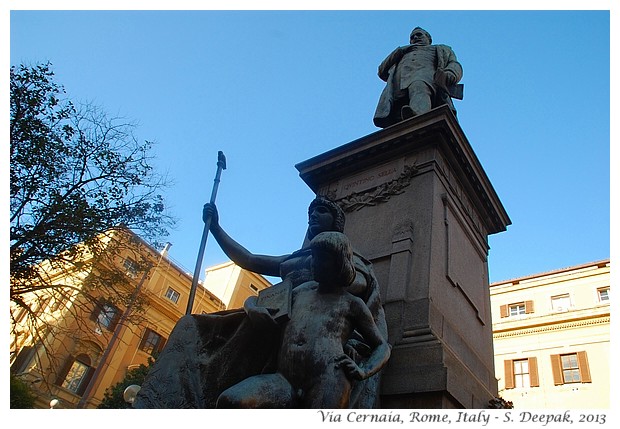 Walking tour in Rome - S. Deepak, 2013